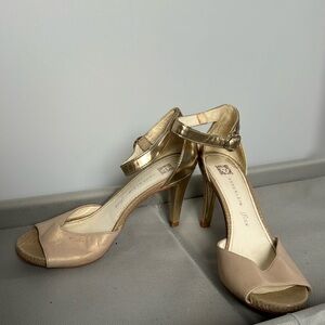 Anne Klein Gold Heels